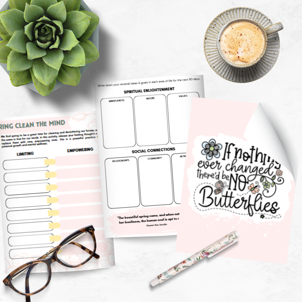 2026 Spring Mind Reset pages