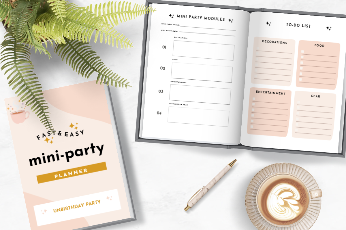 Unbirthday Mini Party Planner