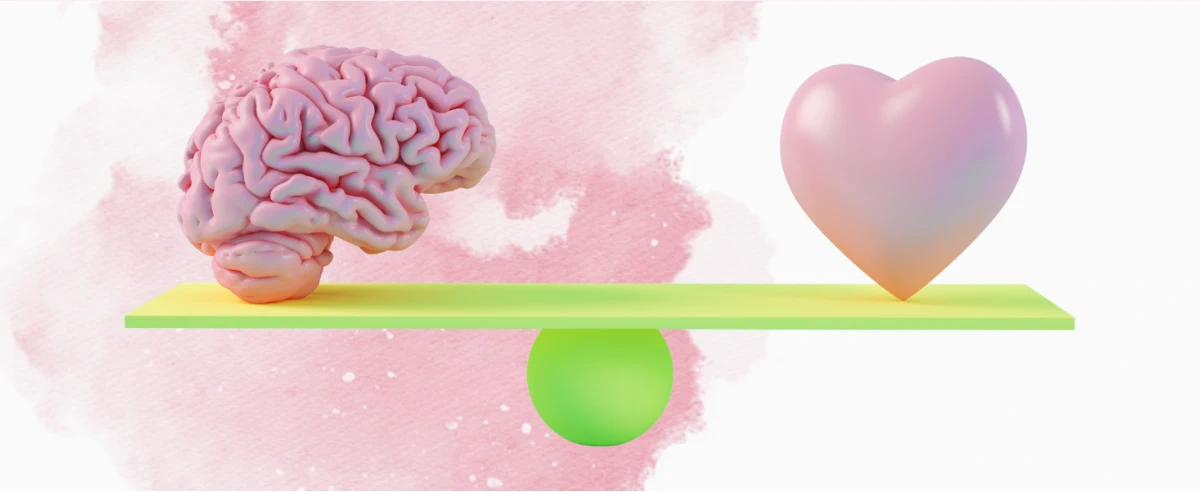 balanced decision aligns heart and head with core values