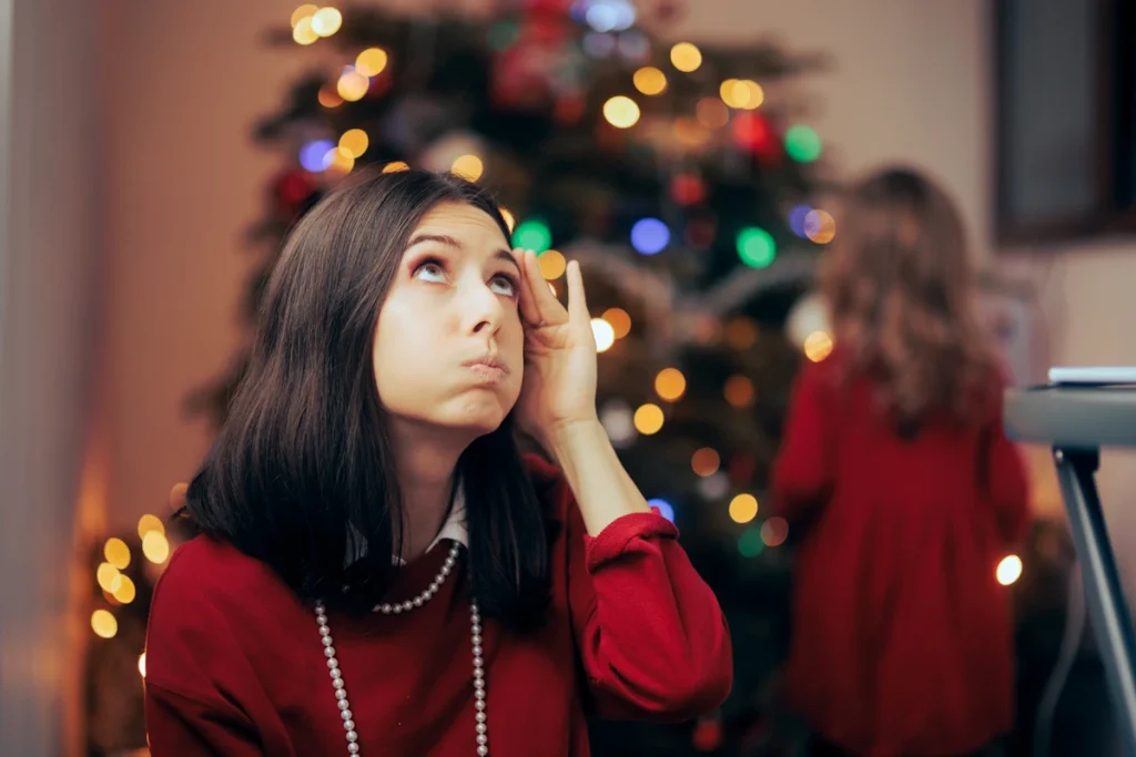 holiday stress hits women hard because they carry the weight