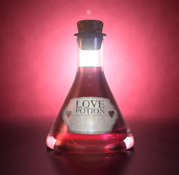 love potion name for pink party drink