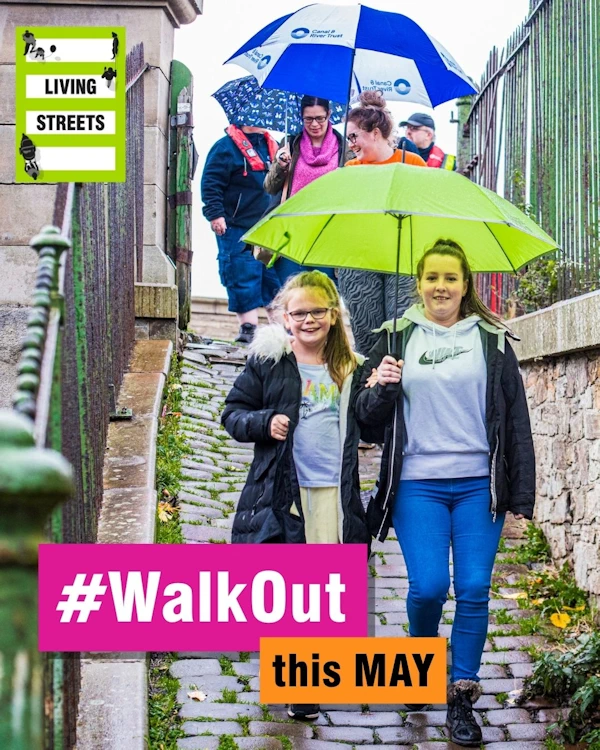 walk out this may for national walking month