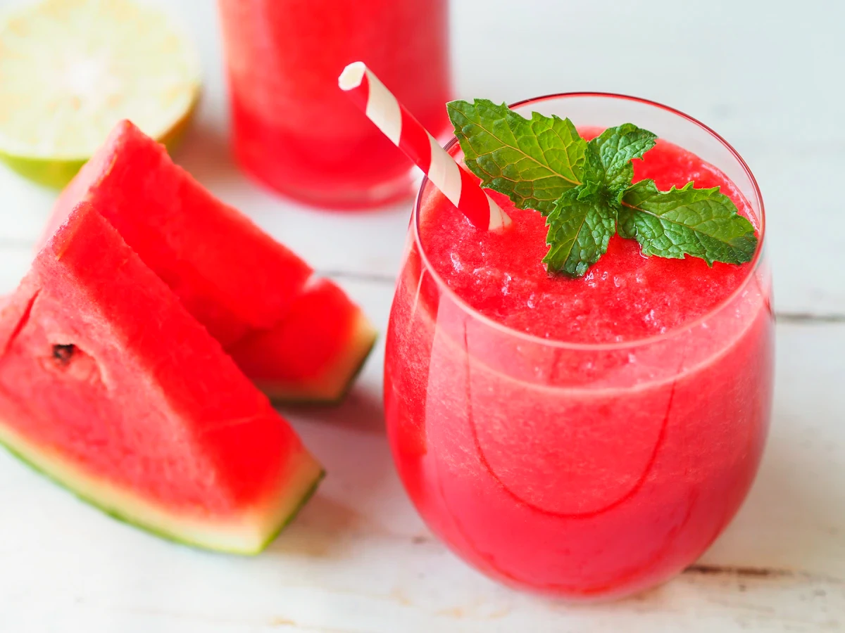 watermelon smoothie pink party signature drink